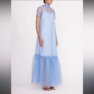 Staud Calluna Dress in French Blue